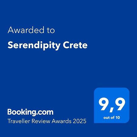 Serendipity Crete アギア・ガリニ エクステリア 写真